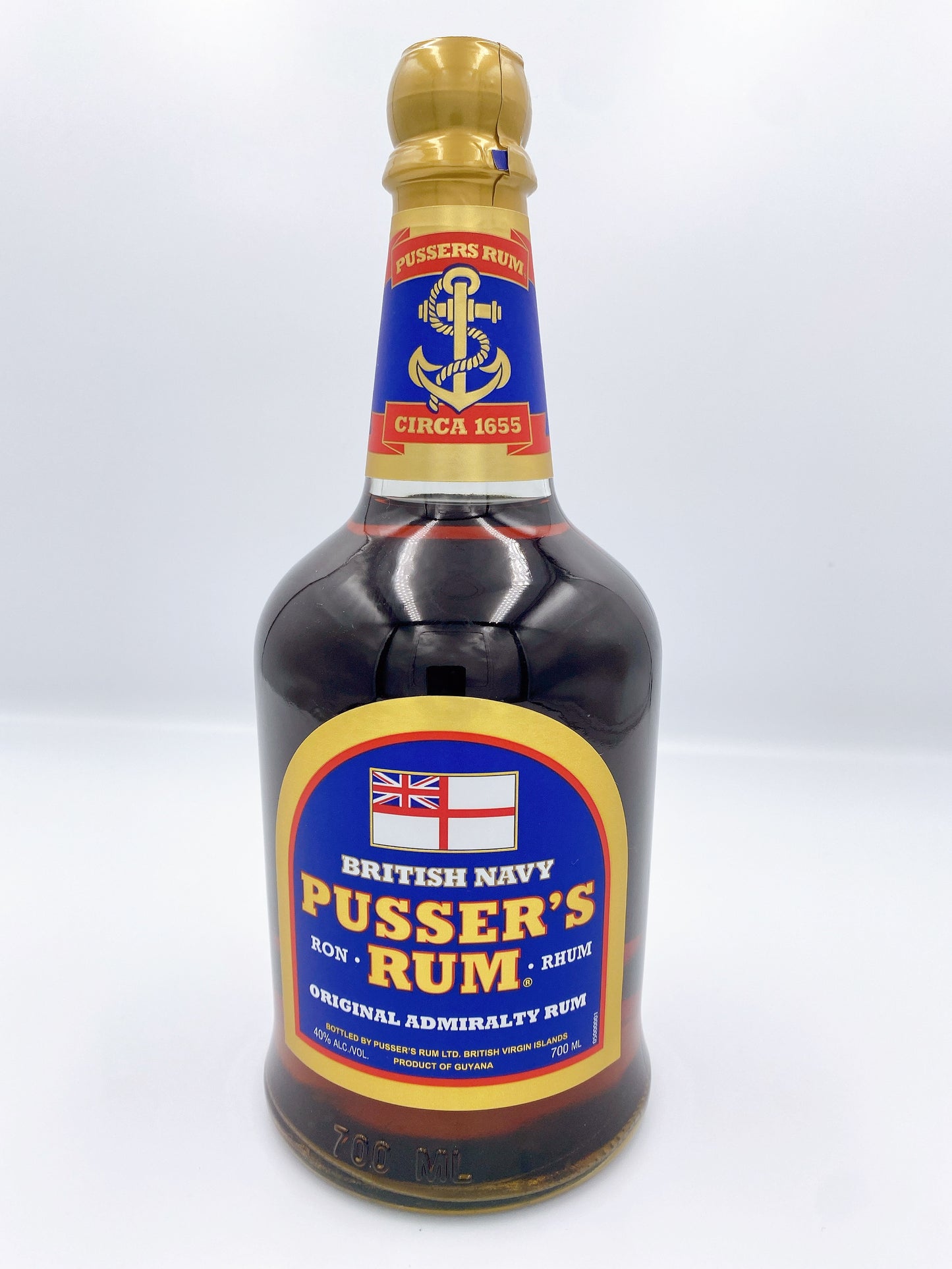 【英国海軍仕様の定番ラム】パッサーズ ブリティッシュネイビーラム 40%【700mlボトル】