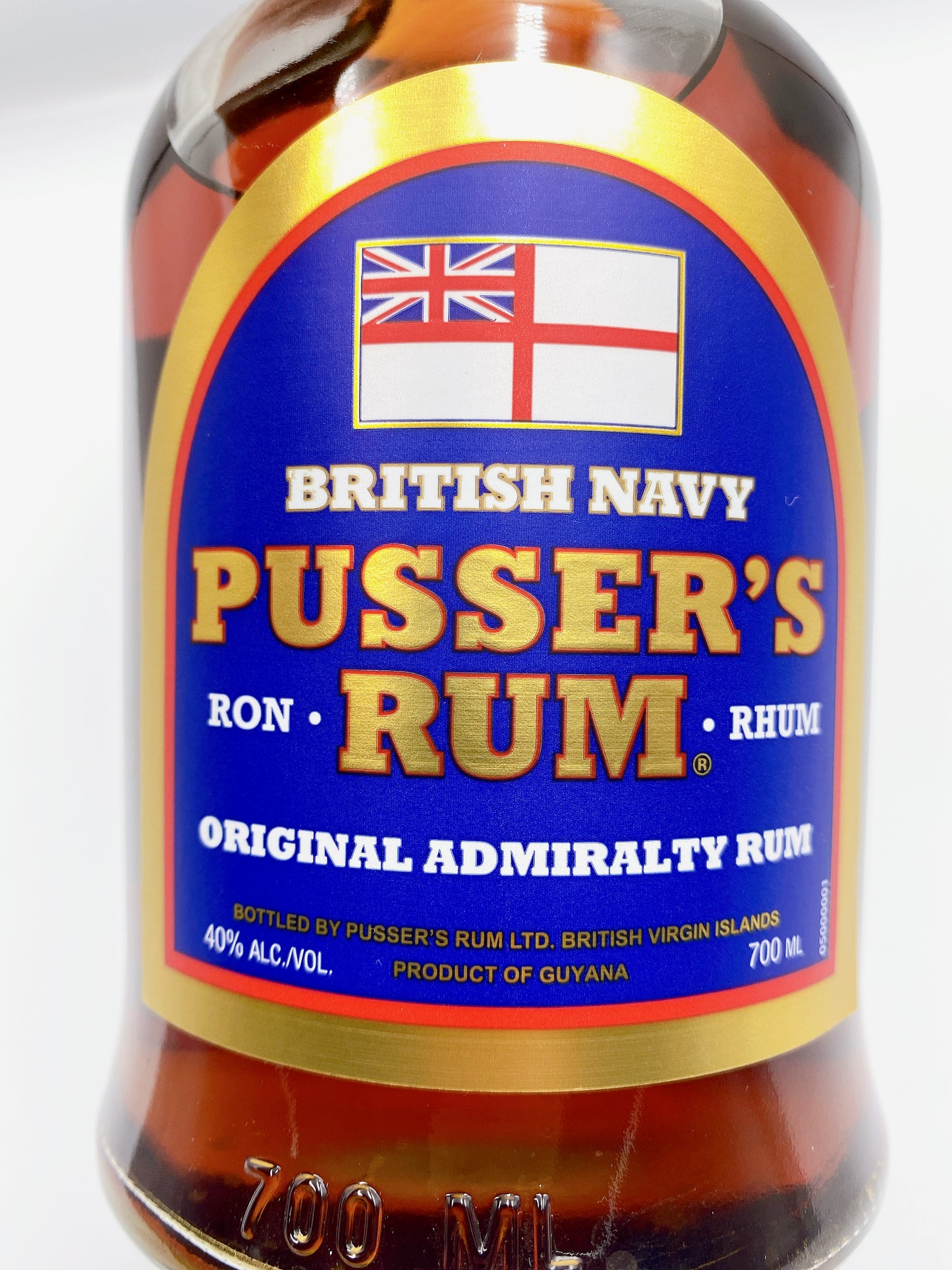 【英国海軍仕様の定番ラム】パッサーズ ブリティッシュネイビーラム 40%【700mlボトル】