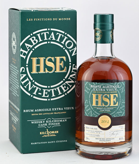 【かなりピーティーなラム】サンテティエンヌ エクストラ・ビュー キルホーマンカスク フィニッシュ【500mlボトル】
